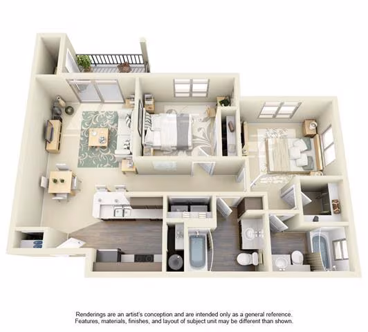 2B2A O-202 floor plan