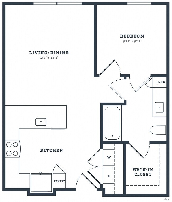 Unit 538 536 floor plan