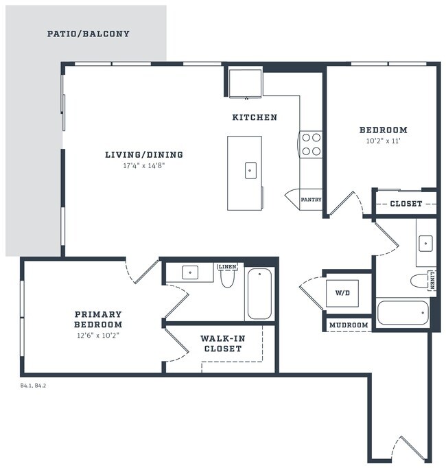 B4 402 floor plan