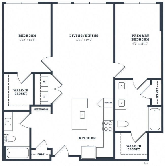B5 446 floor plan