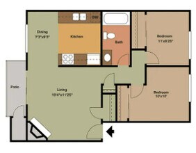Adams L10 floor plan