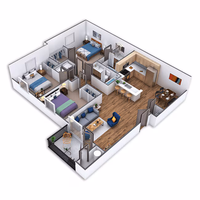 Unit 2217 2231 floor plan