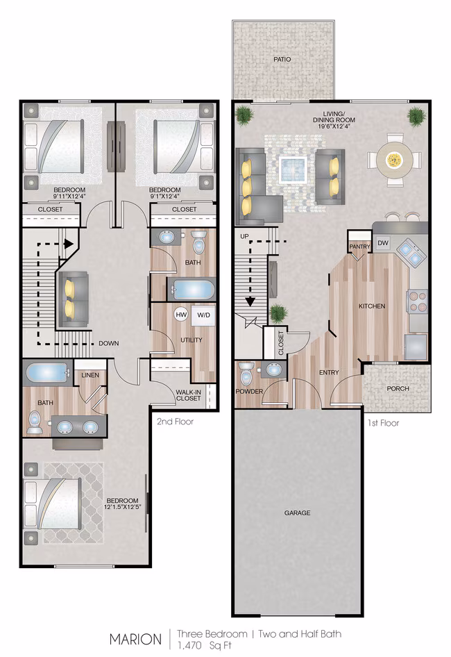Marion 01-EE107 floor plan