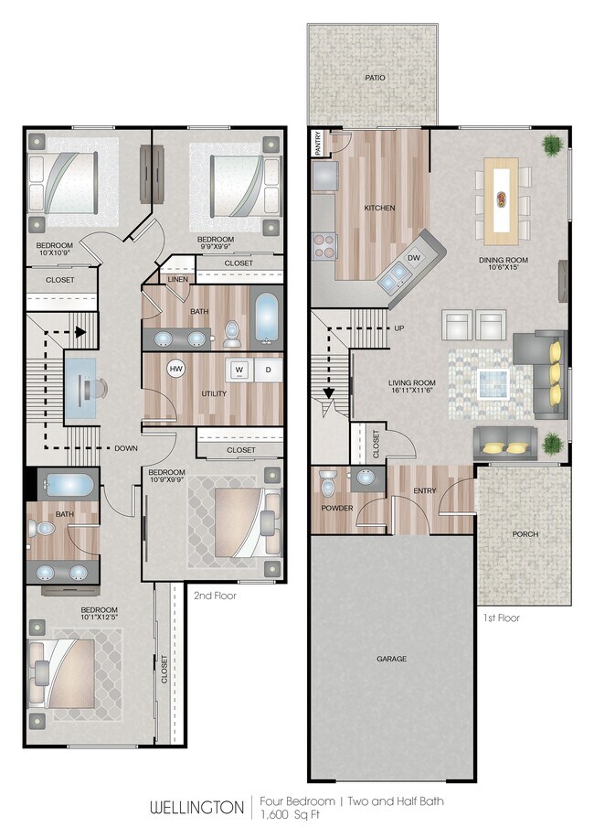 Wellington 01-JJ101 floor plan