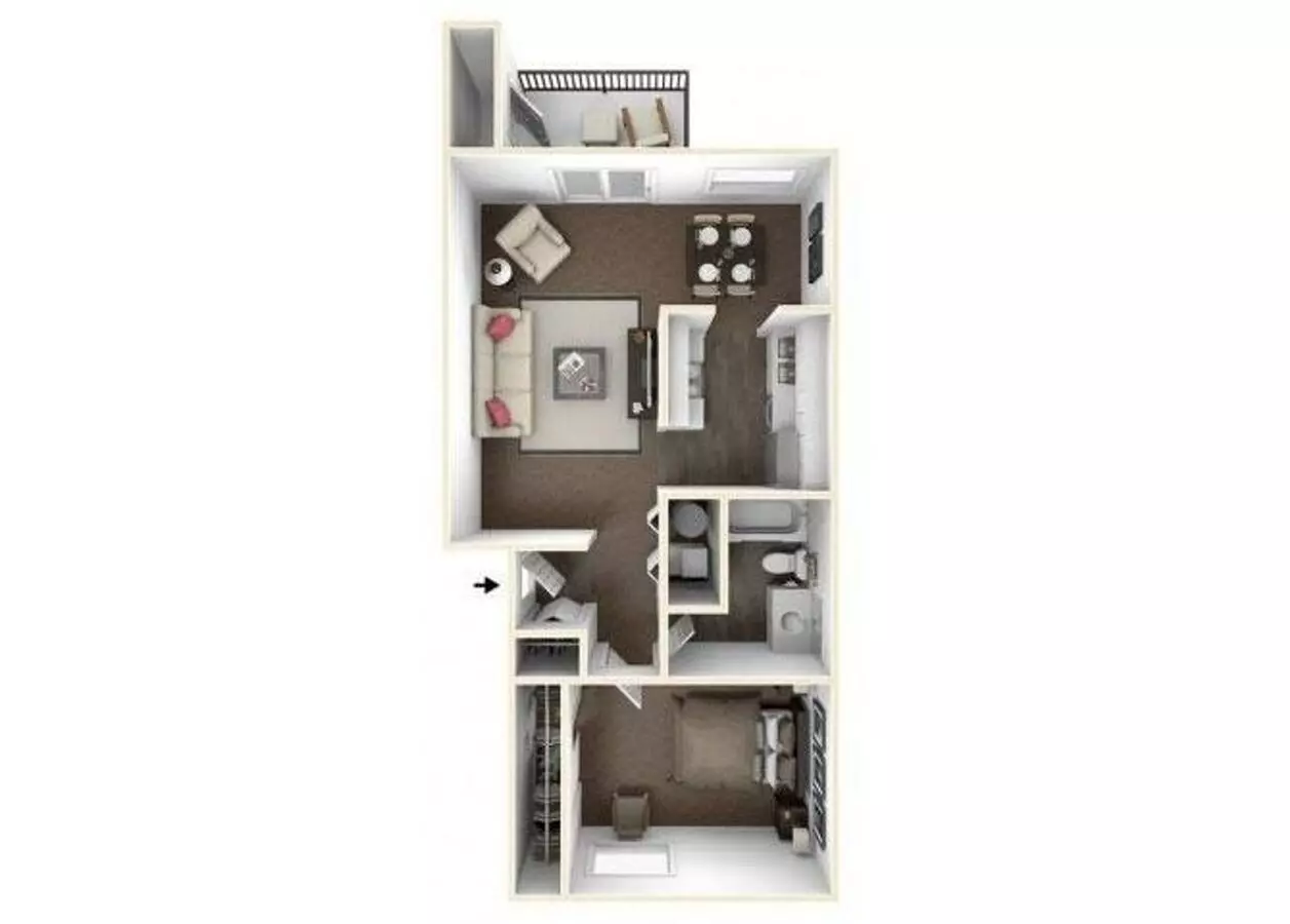 Unit B103 B103 floor plan