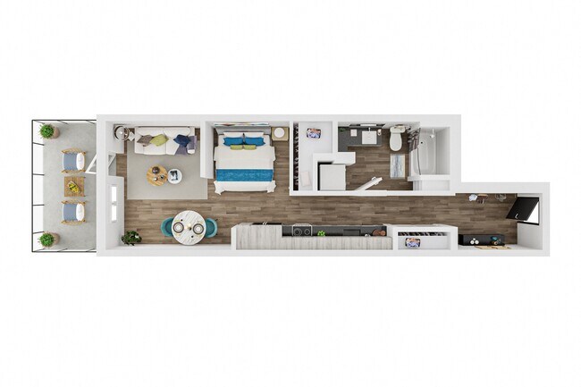 Canoe N420 floor plan