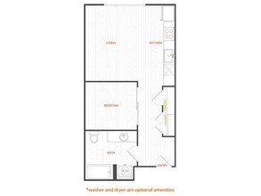1x1URB-514 220 floor plan