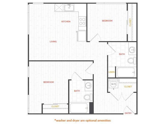 2x2-863 428 floor plan