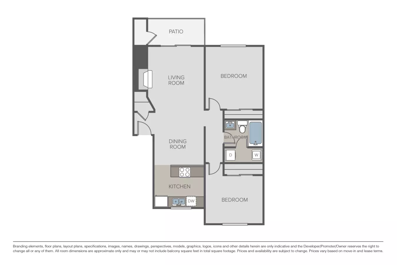 Unit W1069 W1069 floor plan