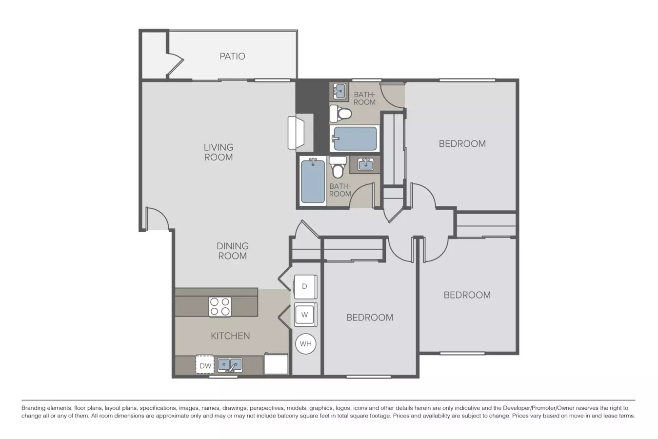 Unit T1057 T1057 floor plan