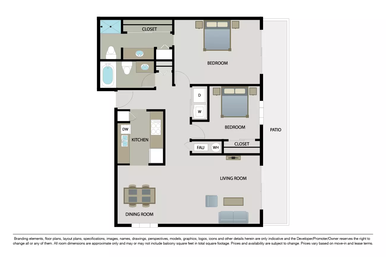 Unit 3406 3406 floor plan