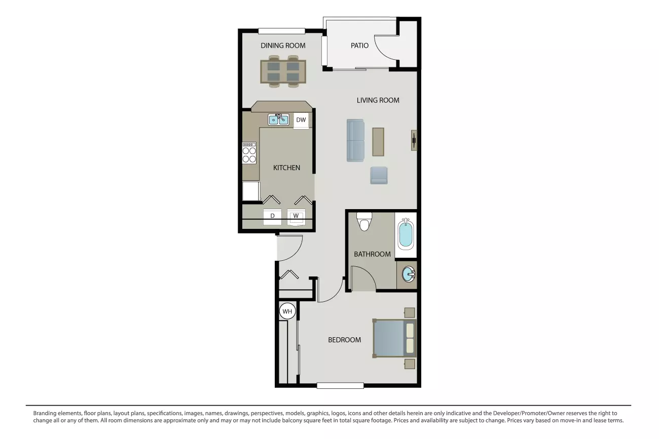 Unit P203 P203 floor plan