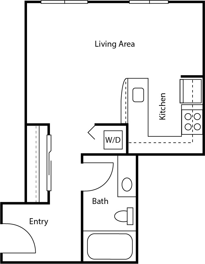 Studio Den A4 - Alt 511 floor plan