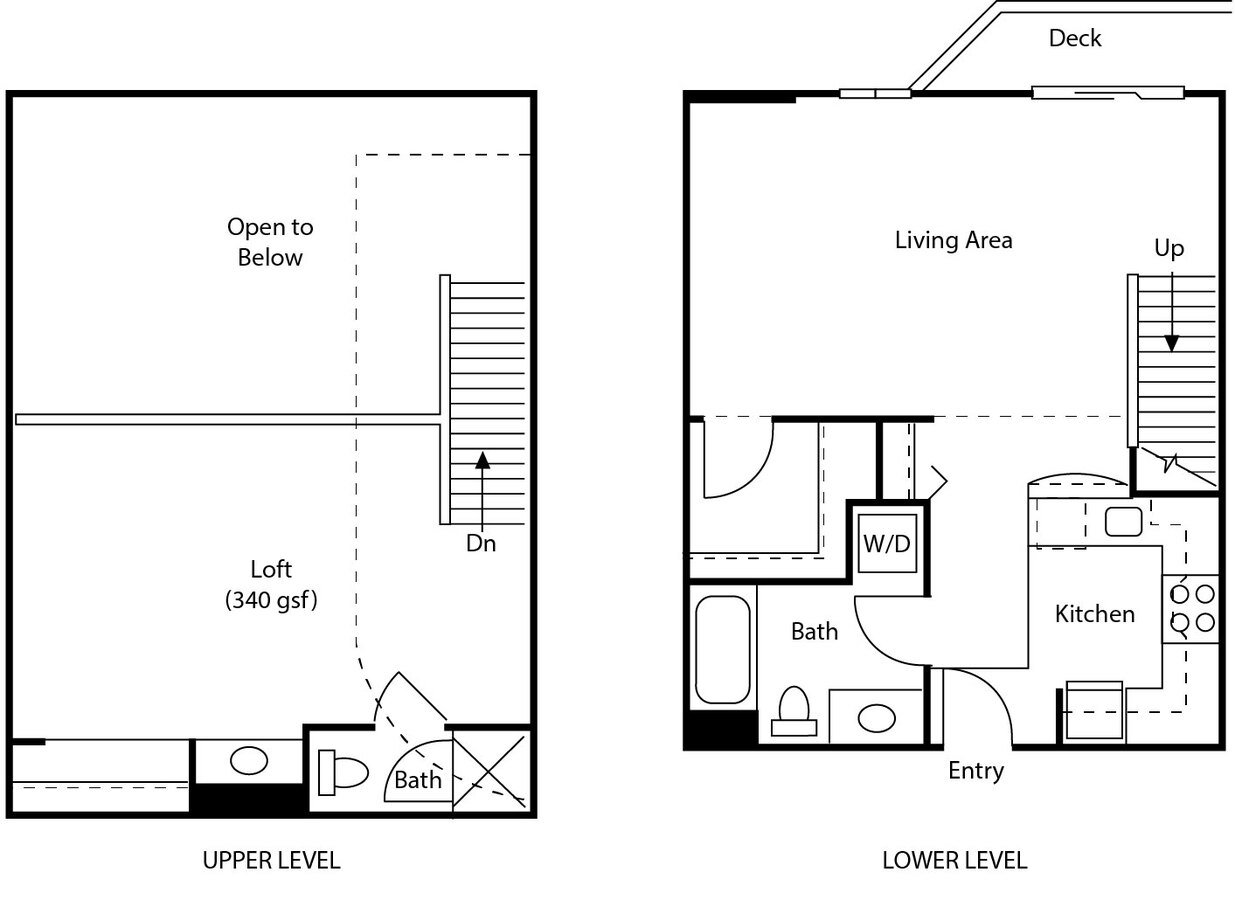 Loft 1 305 floor plan