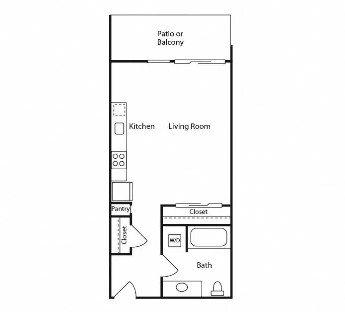 Unit 201 721 floor plan