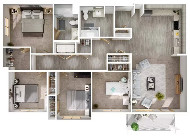 Birch C301 floor plan