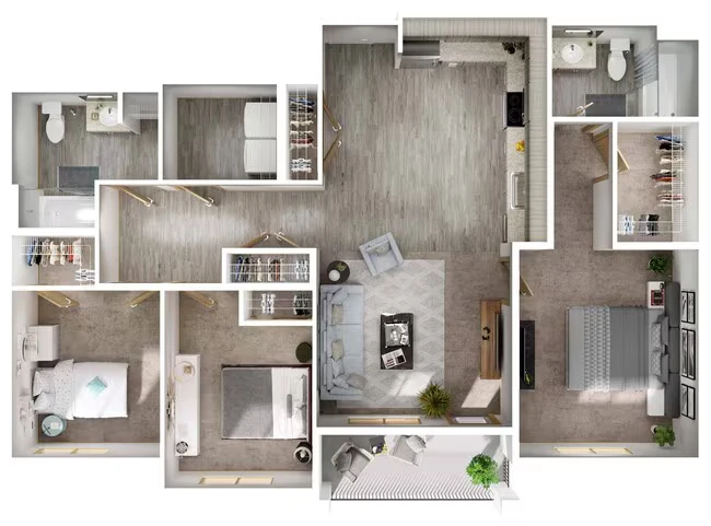 Maple D411 floor plan