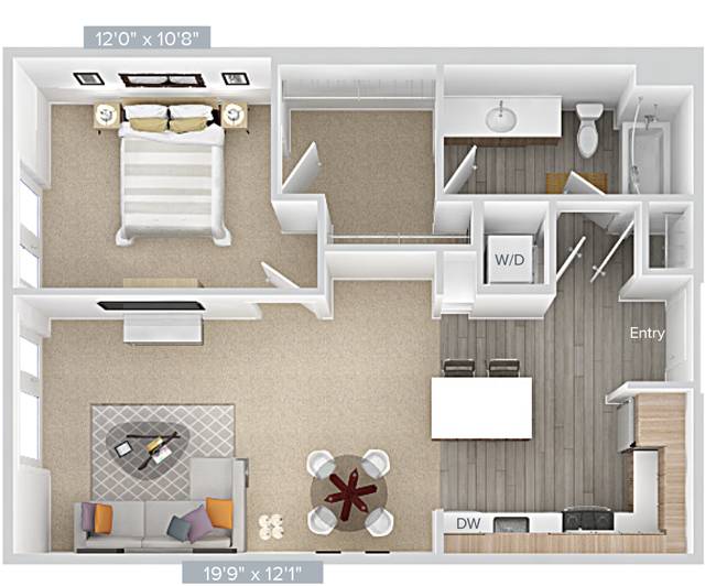 Unit 827 827 floor plan