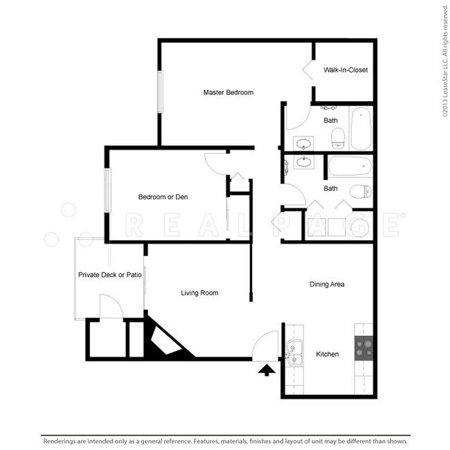 2x2 202 floor plan