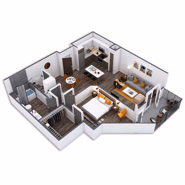 Douglas 2426 floor plan