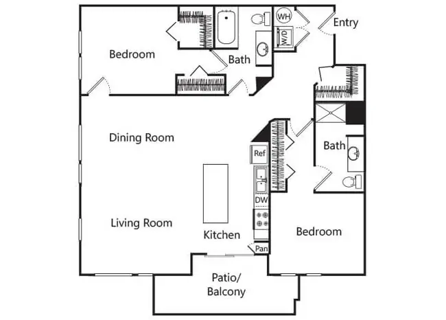 B16 E-332 floor plan