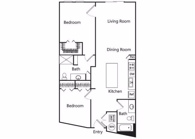 B6 E-419 floor plan