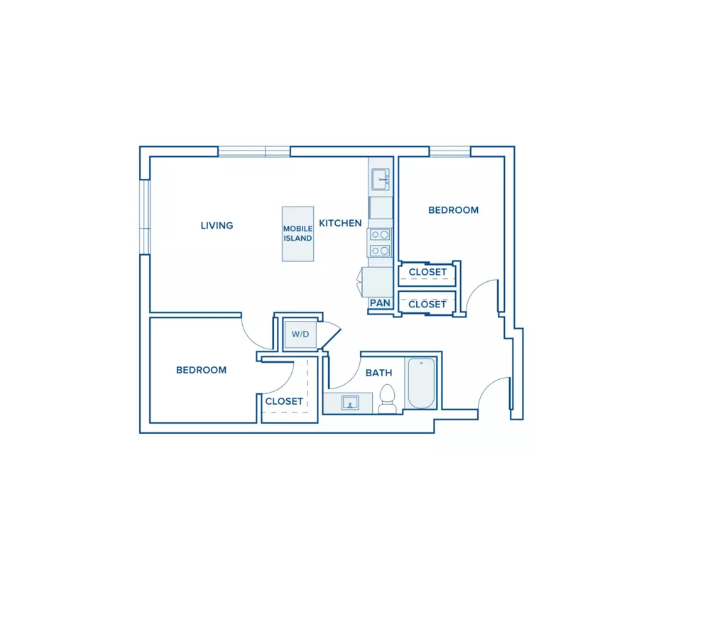 ZB01 (MFTE) Income Restricted 466 floor plan