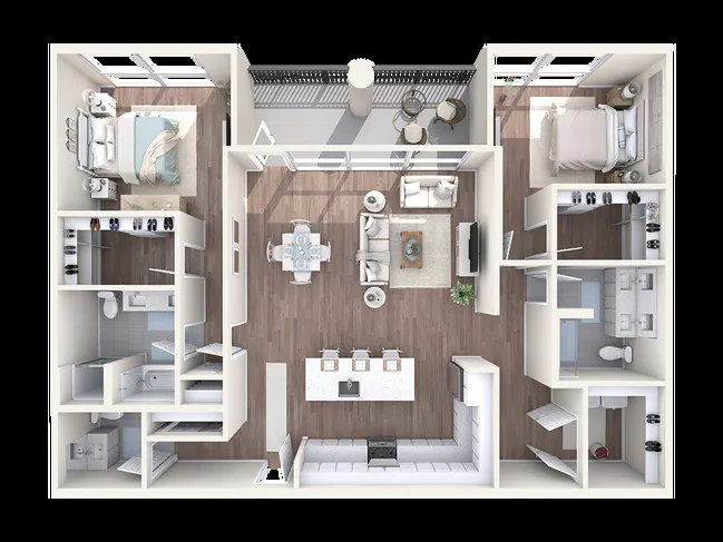 PH.6 1318 floor plan