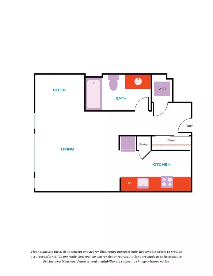 Unit 604 604 floor plan