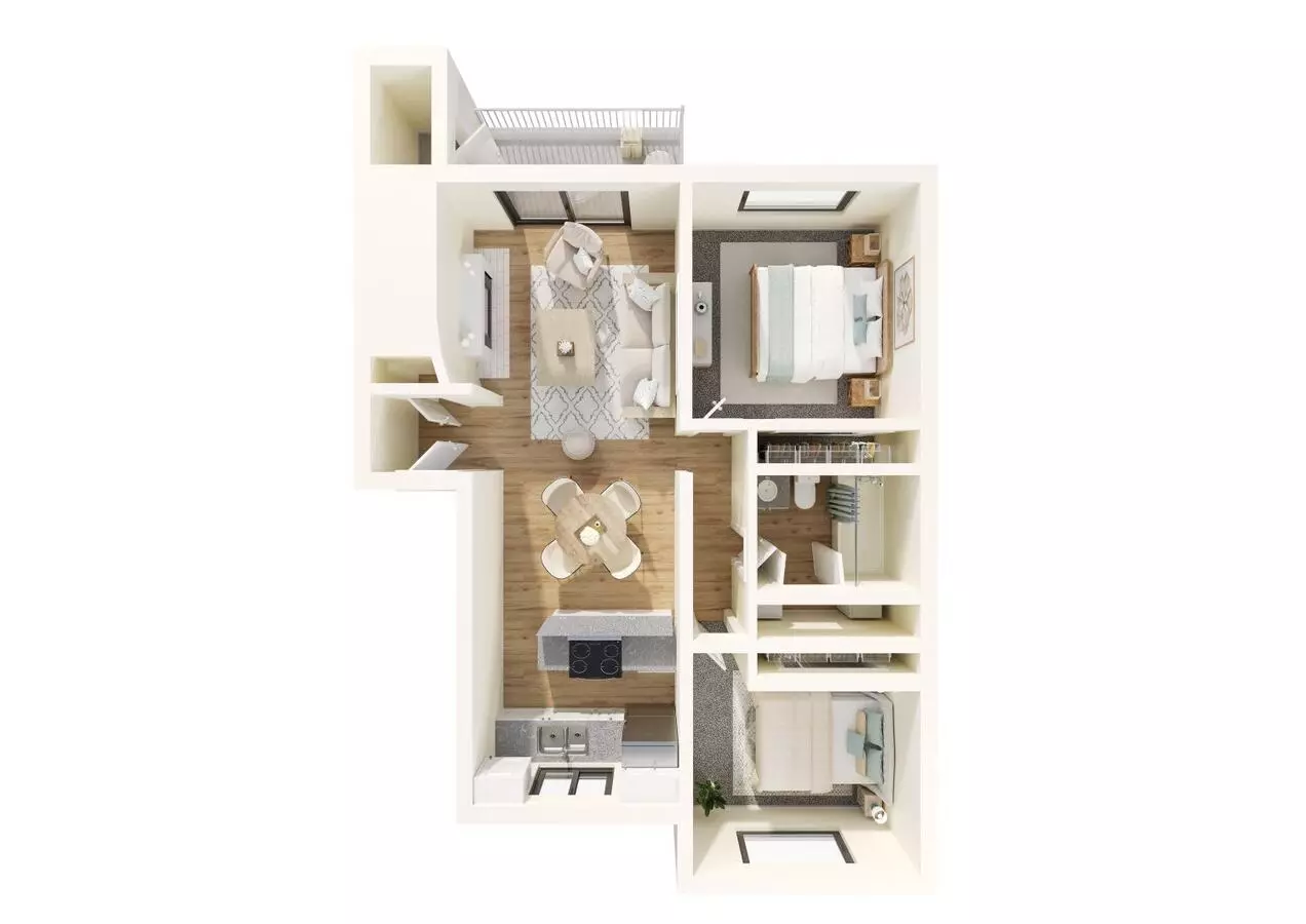 Unit K102 K102 floor plan