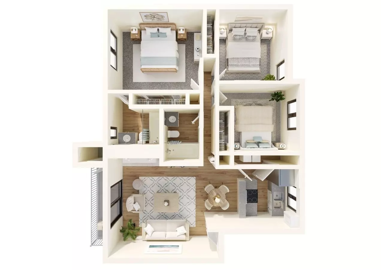 Unit HH201 HH201 floor plan