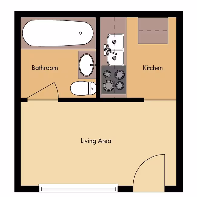 Retro 307 floor plan