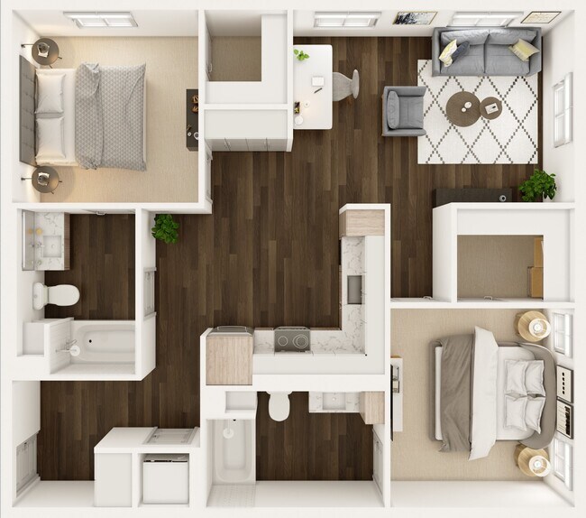 Gorge E530 floor plan