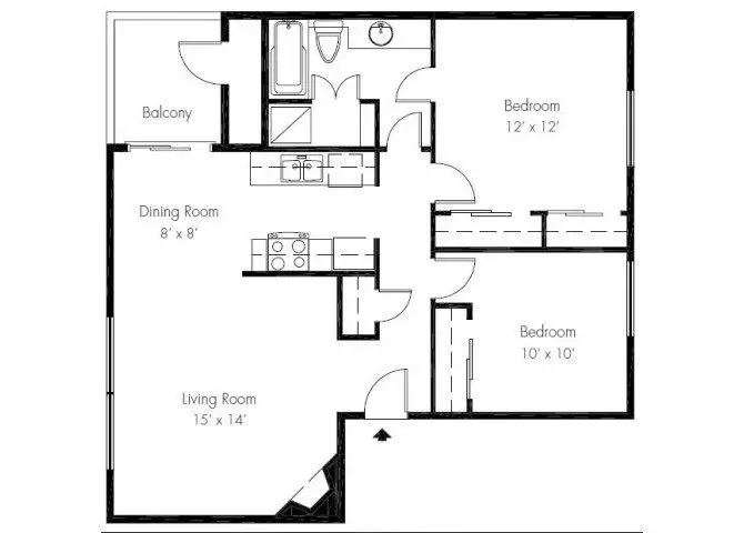 Unit 09A 09A floor plan