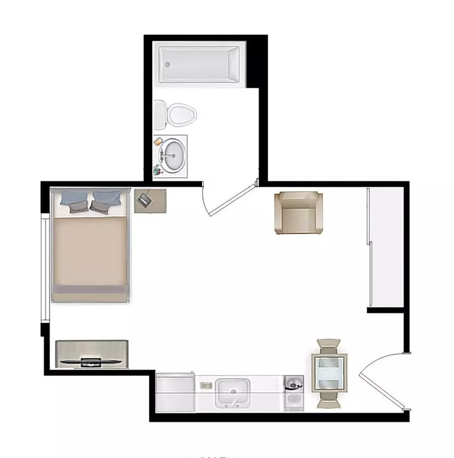 Unit 710 floor plan