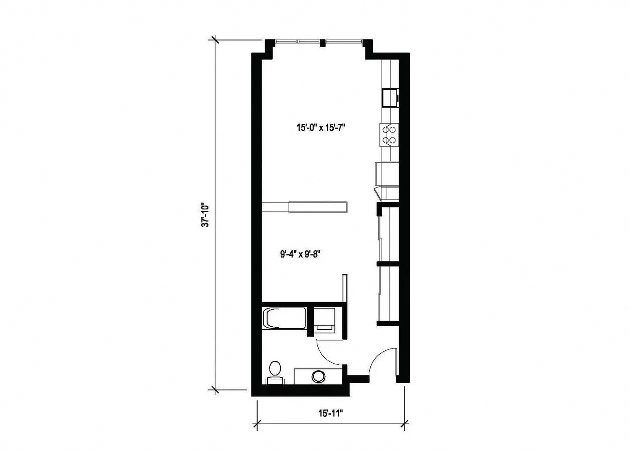 Unit A716 A716 floor plan