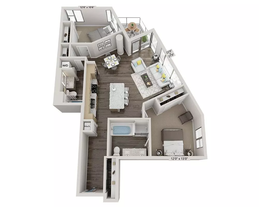 Unit 0828 0828 floor plan