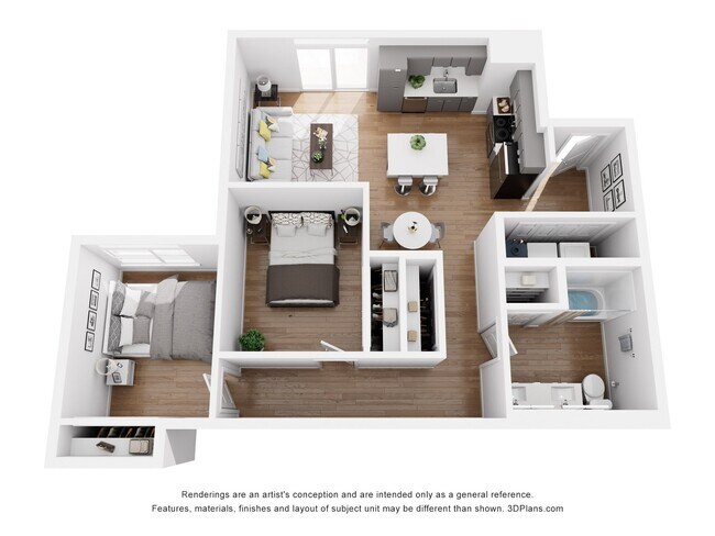 B1a floor plan