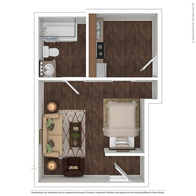 Studio floor plan