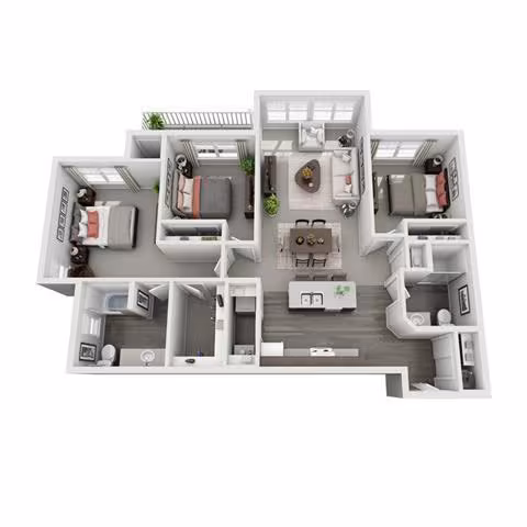 Hemlock F-303 floor plan