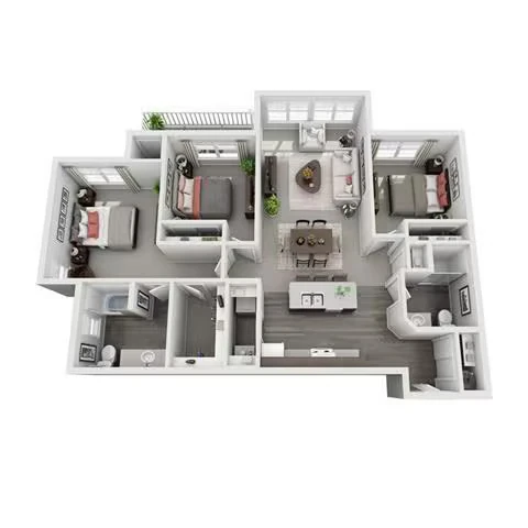 Hemlock A-207 floor plan
