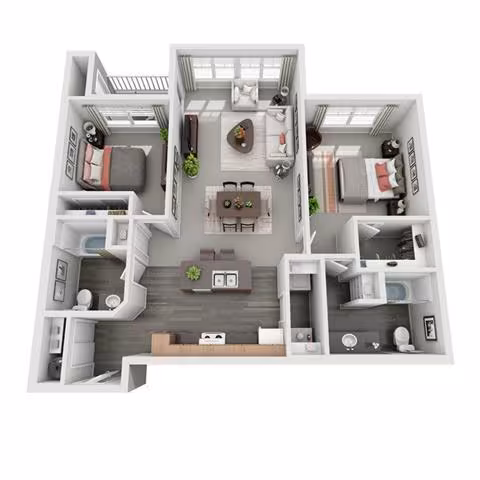 Spruce J-104 floor plan