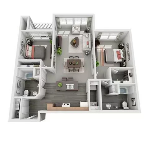 Spruce J-104 floor plan