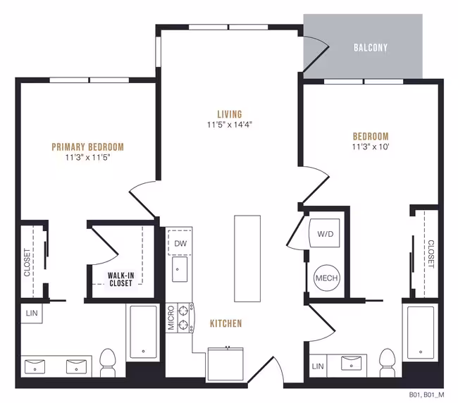 B1 2103 floor plan