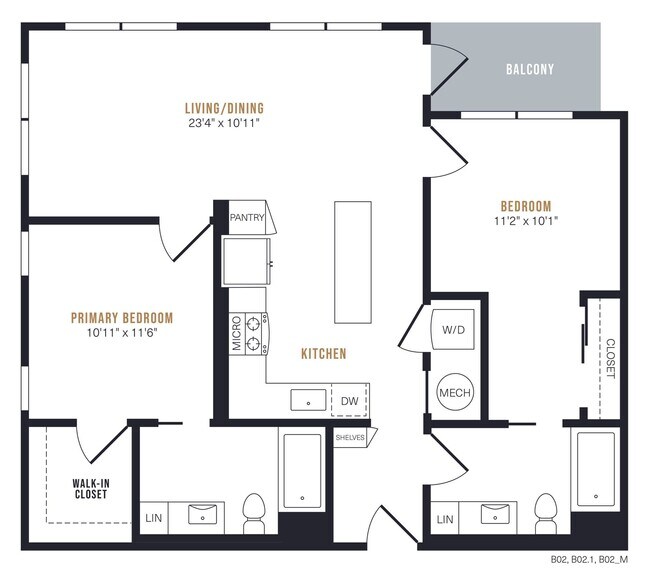 B3 2102 floor plan