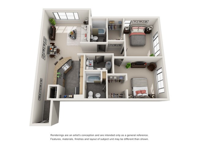 Domes 2-317 floor plan