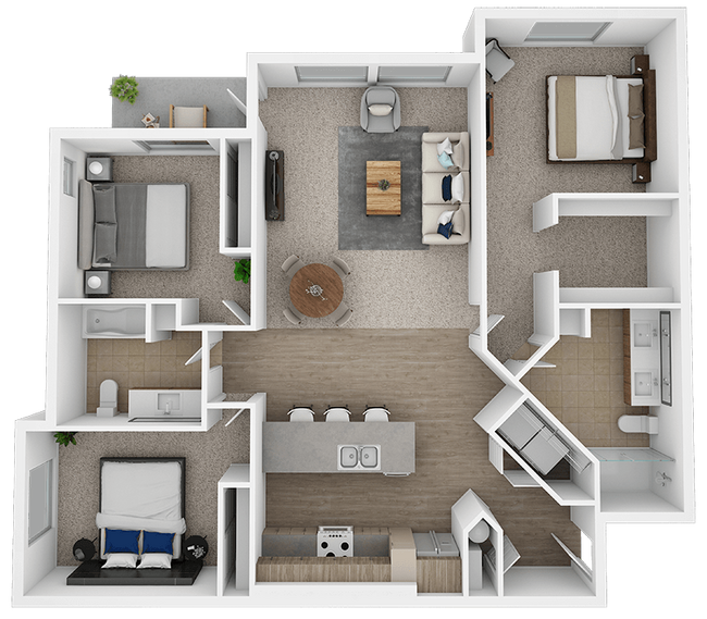 Decatur PP208 floor plan