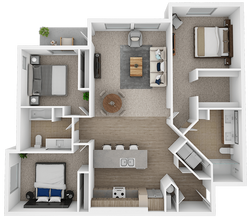 Decatur DD208 floor plan