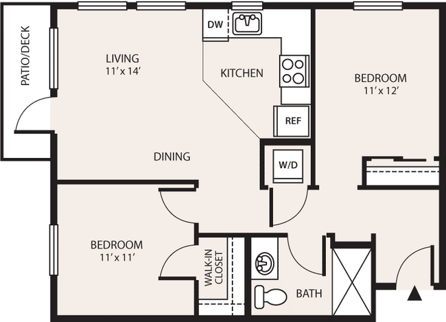 B4A 227-A floor plan