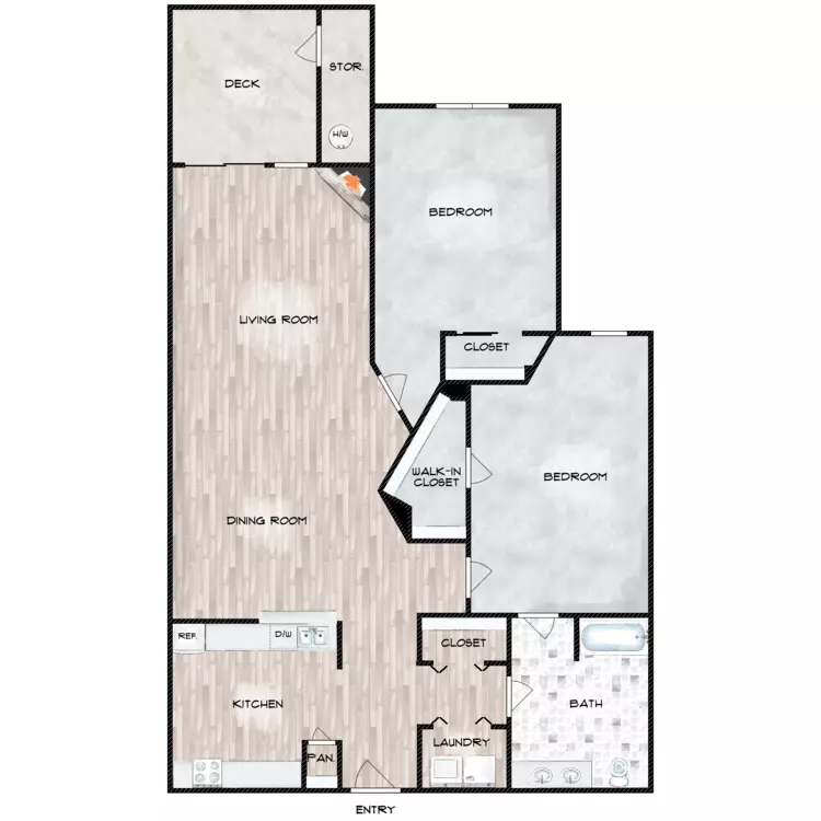 Appaloosa C203 floor plan